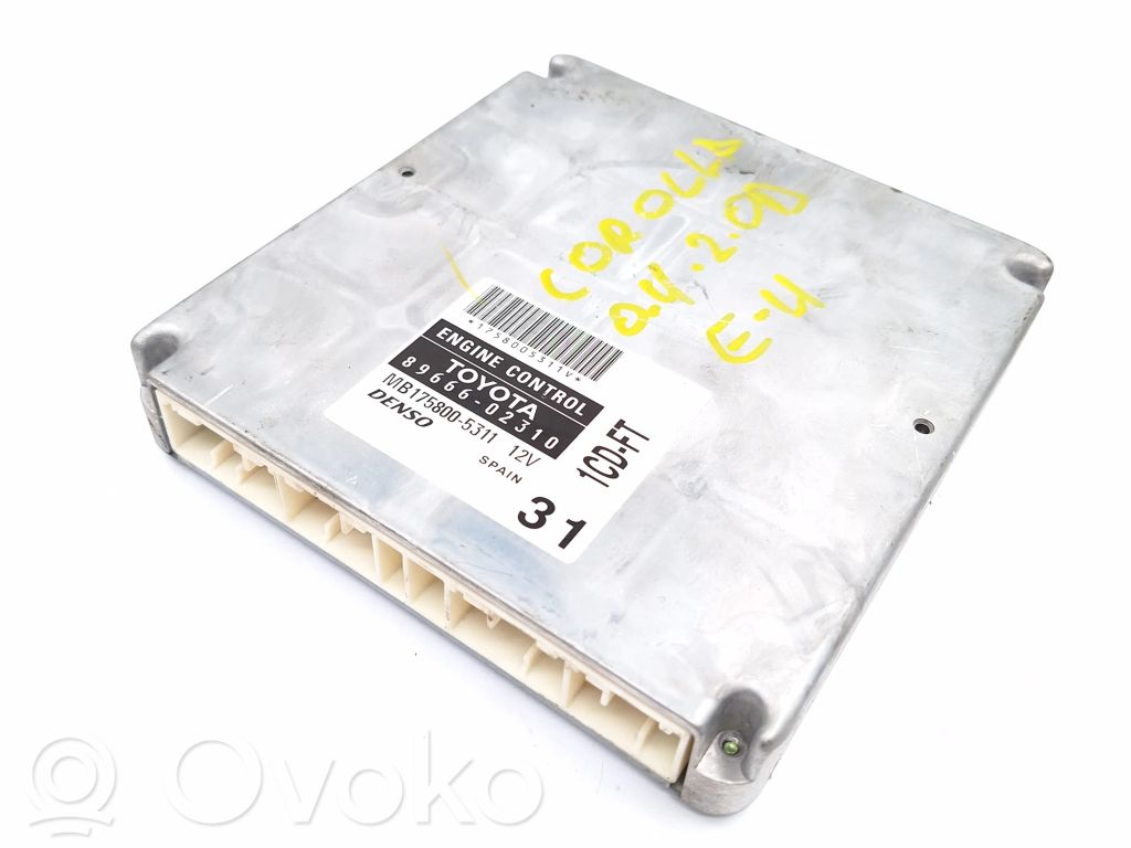 Engine control unit/module ECU   8966602310,MB1758005311,MB175800