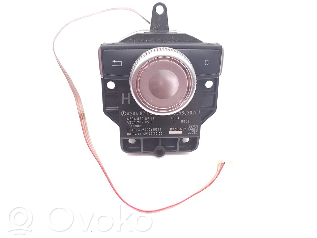 Mercedes-Benz C W204 Interruptor de control multifunción 