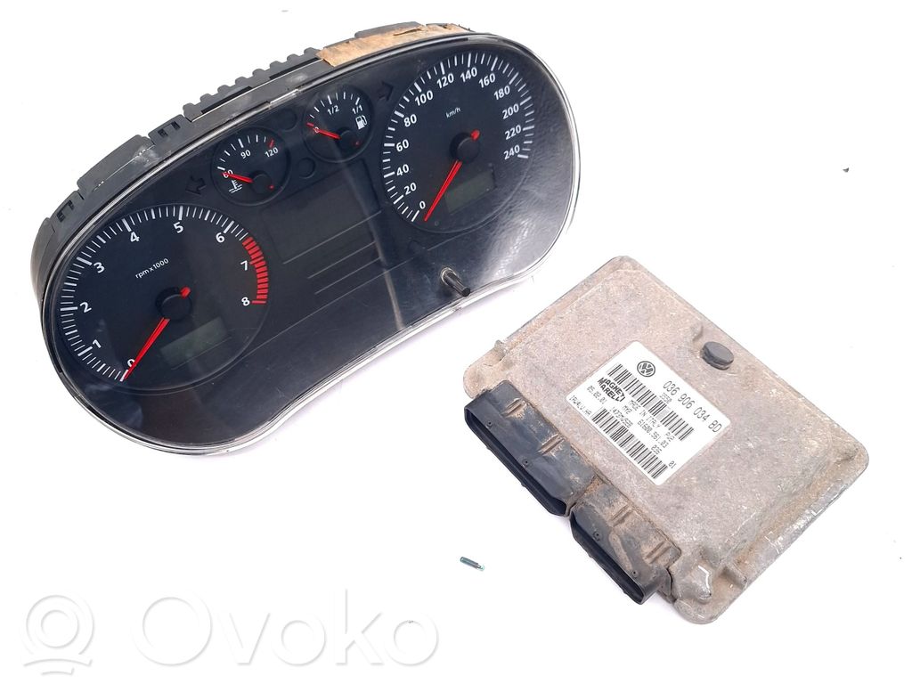 Seat Leon (1M) Engine ECU kit and lock set 