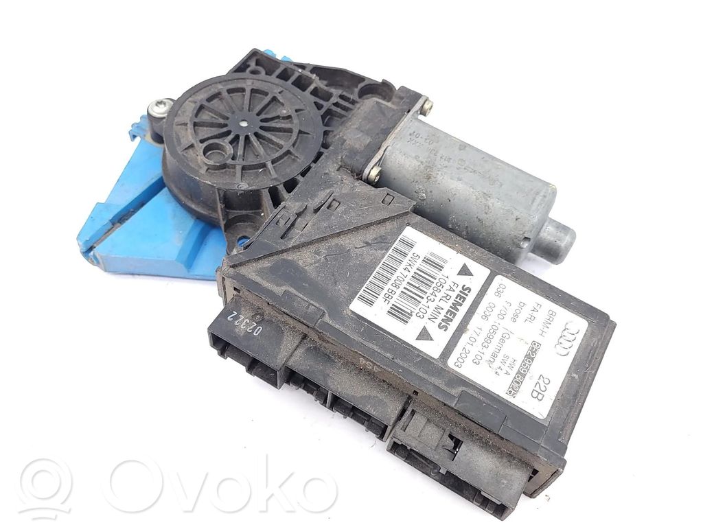 Audi A4 S4 B6 8E 8H Motor macara geam ușă față 