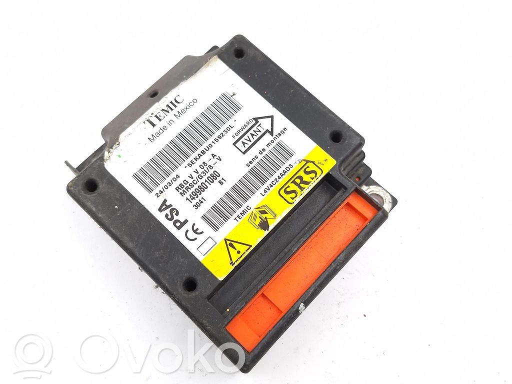Citroen C4 I Airbag control unit/module 