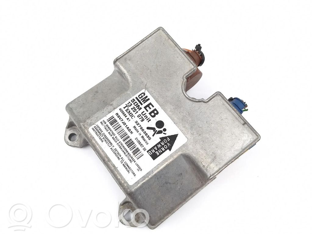 Opel Astra H Sterownik / Moduł Airbag 