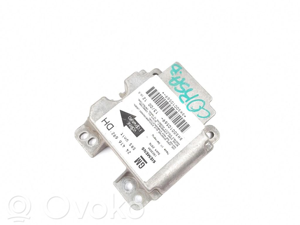 Opel Corsa B Airbag control unit/module 