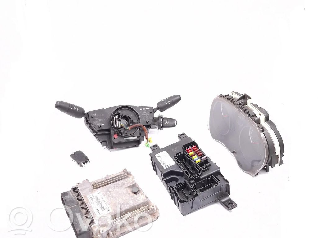 Opel Corsa D Engine ECU kit and lock set 