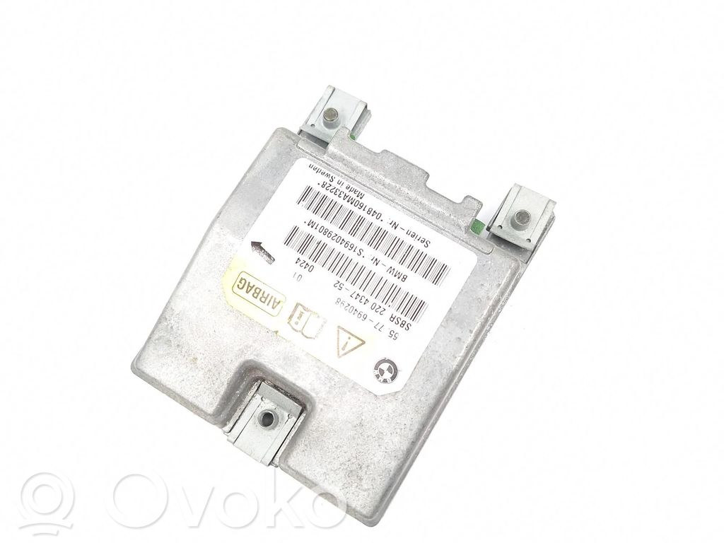 BMW 5 E60 E61 Unitate/modul de comandă airbaguri 