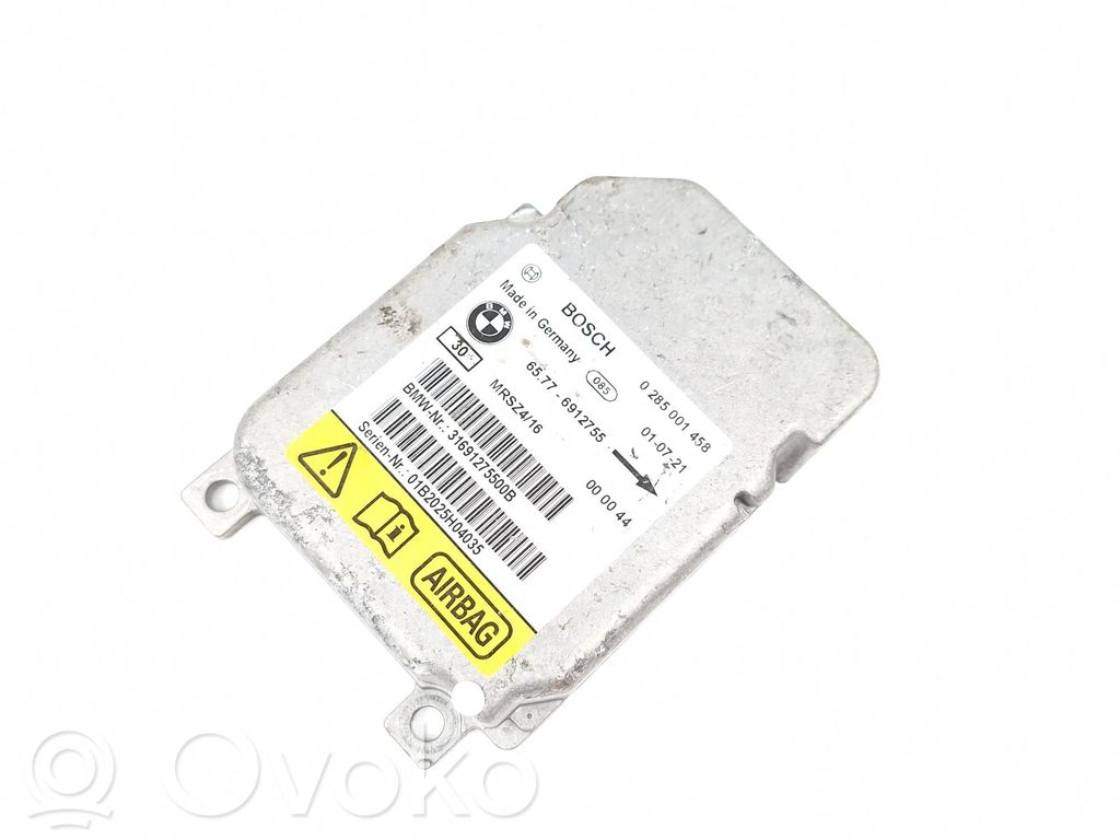 Airbag control unit/module   6912755,0285001458,65776912755,000044,01B2025H04035,31691275500B,KBCQ191468,MRSZ416