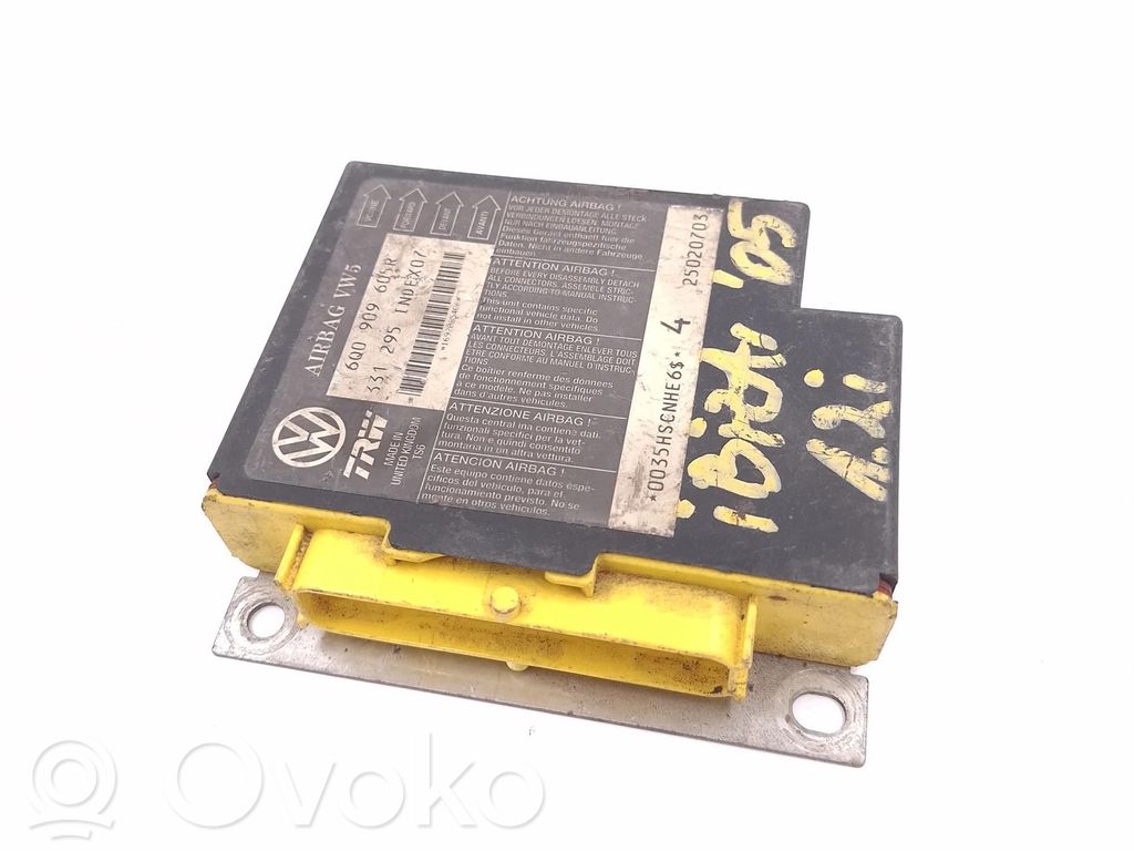 Sterownik / Moduł Airbag   6Q0909605R,331295,1692085406,0035HSCNHE6S,25020703
