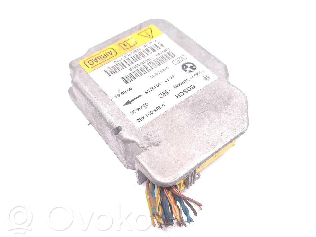 Airbag control unit/module   6912755,65776912755,0285001458,000044,02B2415H2722V,31691275500B,KBCQ028868,MRSZ416