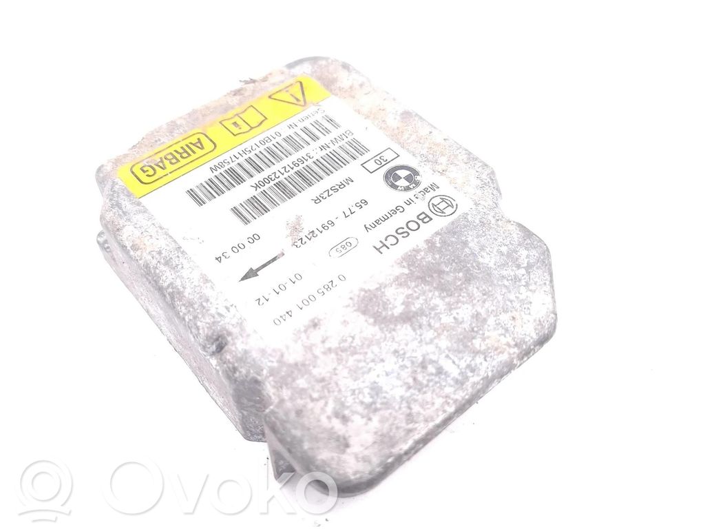 Module de contrôle airbag   6912123,65776912123,0285001440,01B0125H1758W,31691212300K,KBC8154566
