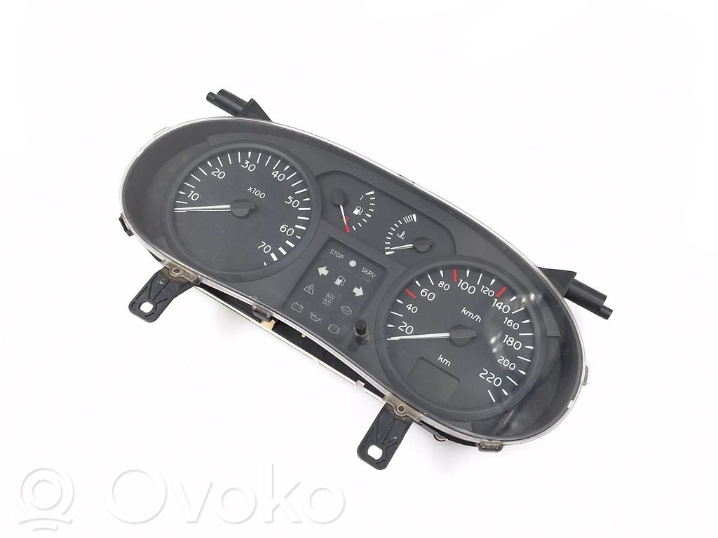 Renault Clio II Speedometer (instrument cluster) 