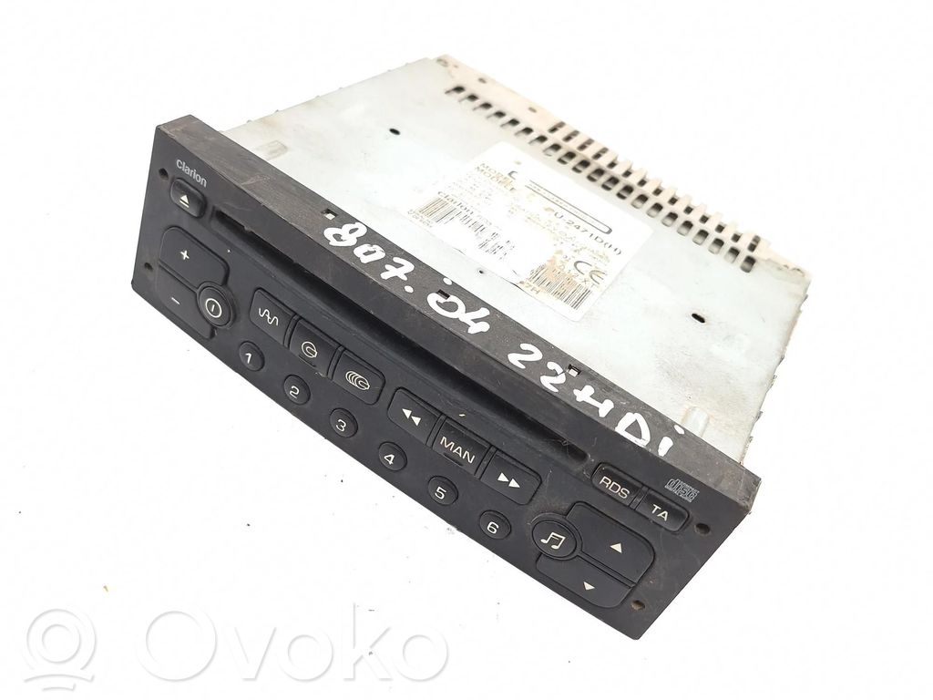 Peugeot 807 Panel / Radioodtwarzacz CD/DVD/GPS 
