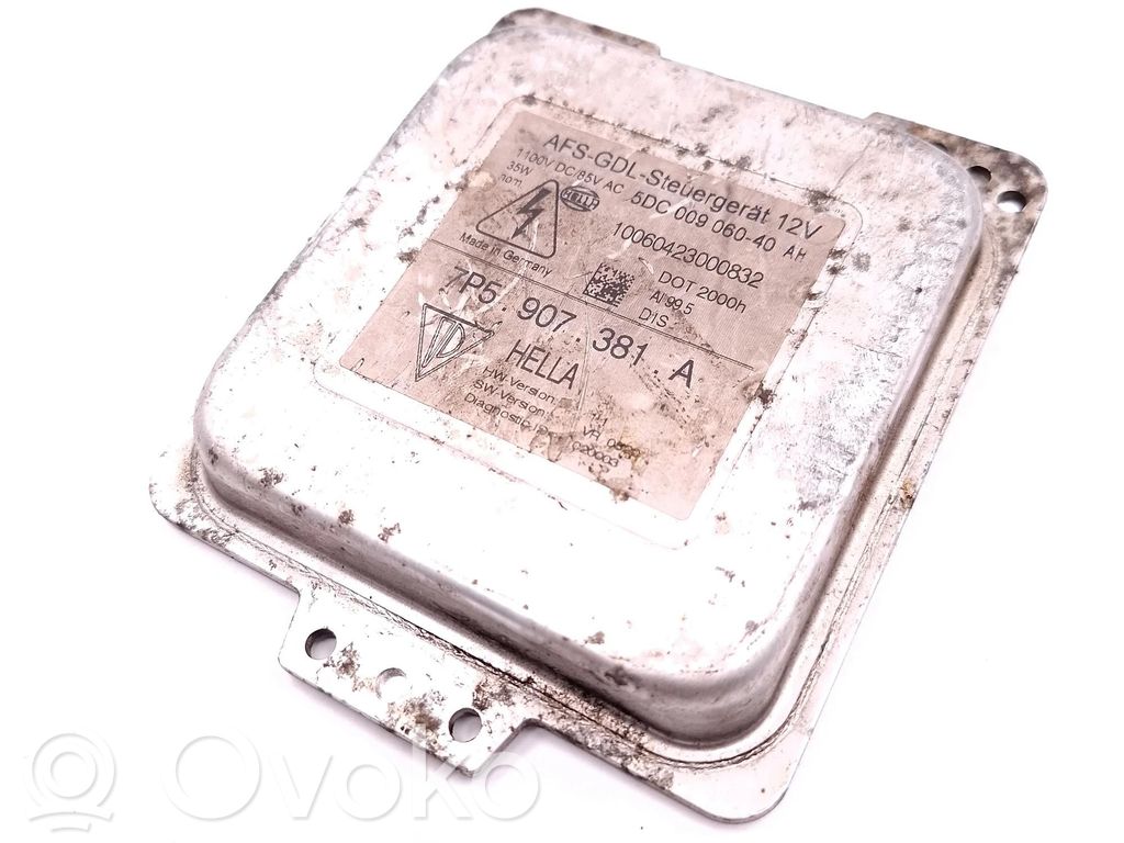Porsche Cayenne (92A) Module de ballast de phare Xenon 