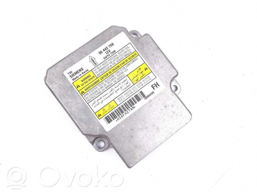 Chevrolet Aveo Airbag control unit/module 