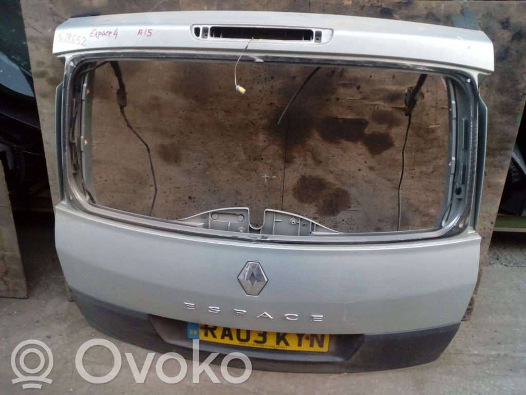 Renault Espace IV Puerta del maletero/compartimento de carga 