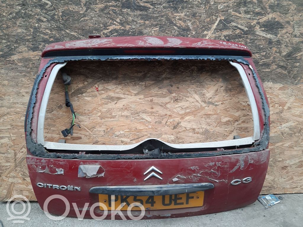 Citroen C3 Tailgate/trunk/boot lid 