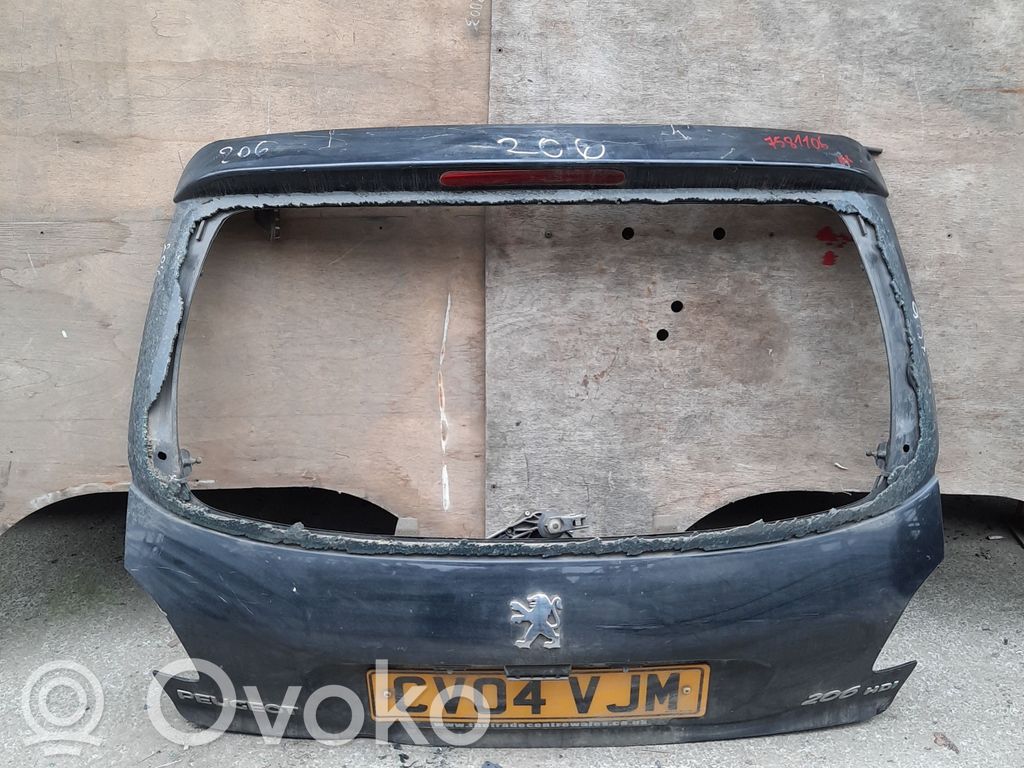 Peugeot 206 Puerta del maletero/compartimento de carga 