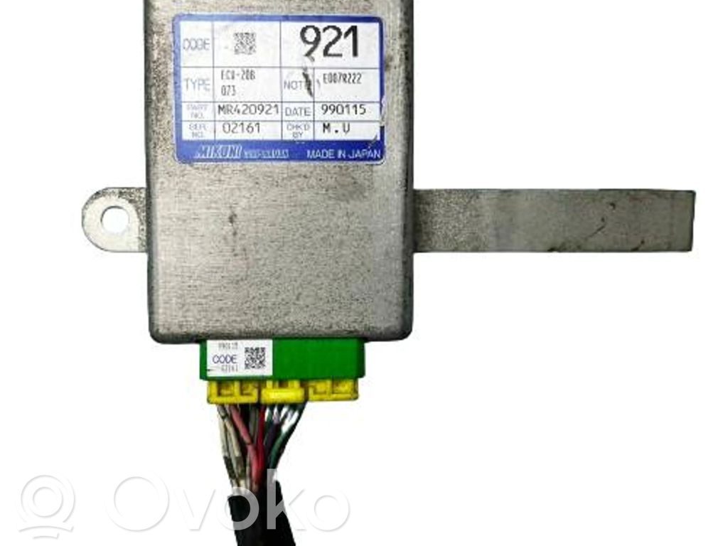 Mitsubishi Carisma Other control units/modules 