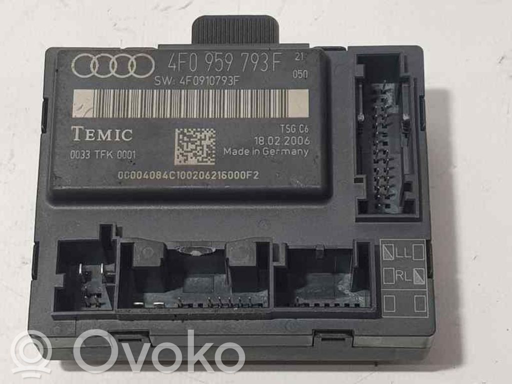 Autres unités de commande / modules   4F0959793F,CERRADURADELIZQ,CERRADURADELIZQ
