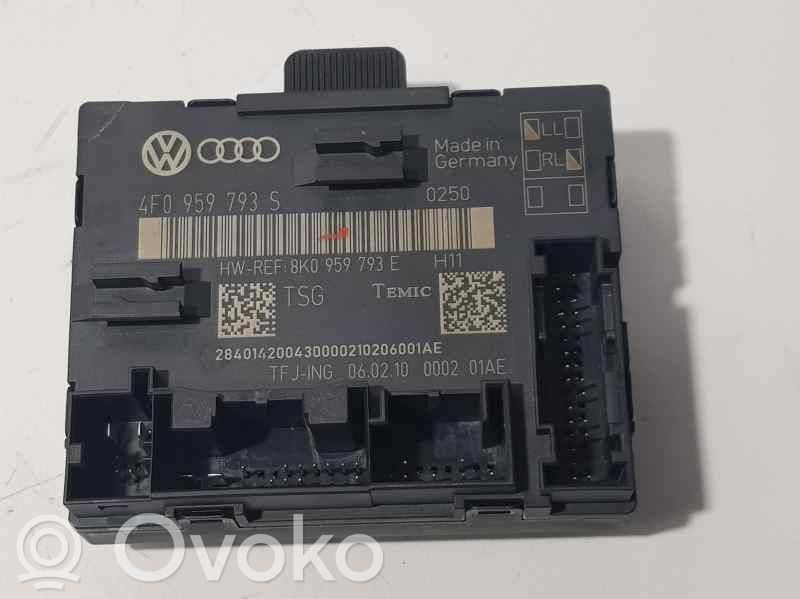 Autres unités de commande / modules   4F0959793S,TEMMIC,TEMMIC