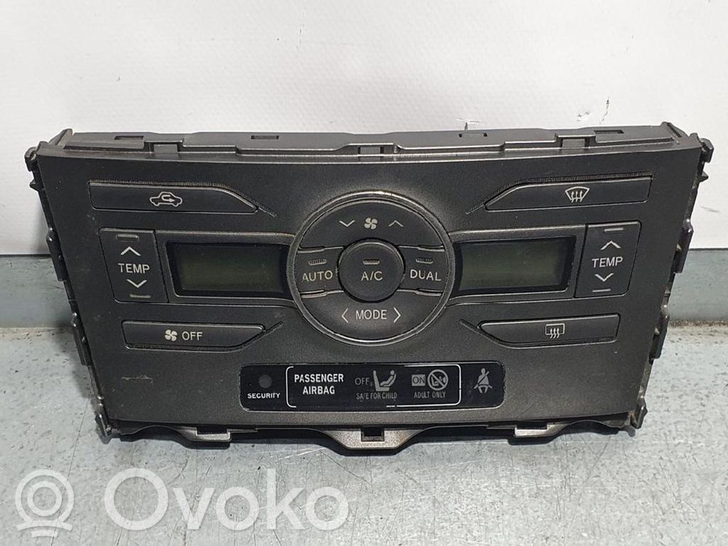 Toyota Auris 150 Блок управления кондиционера воздуха / климата/ печки (в салоне) 