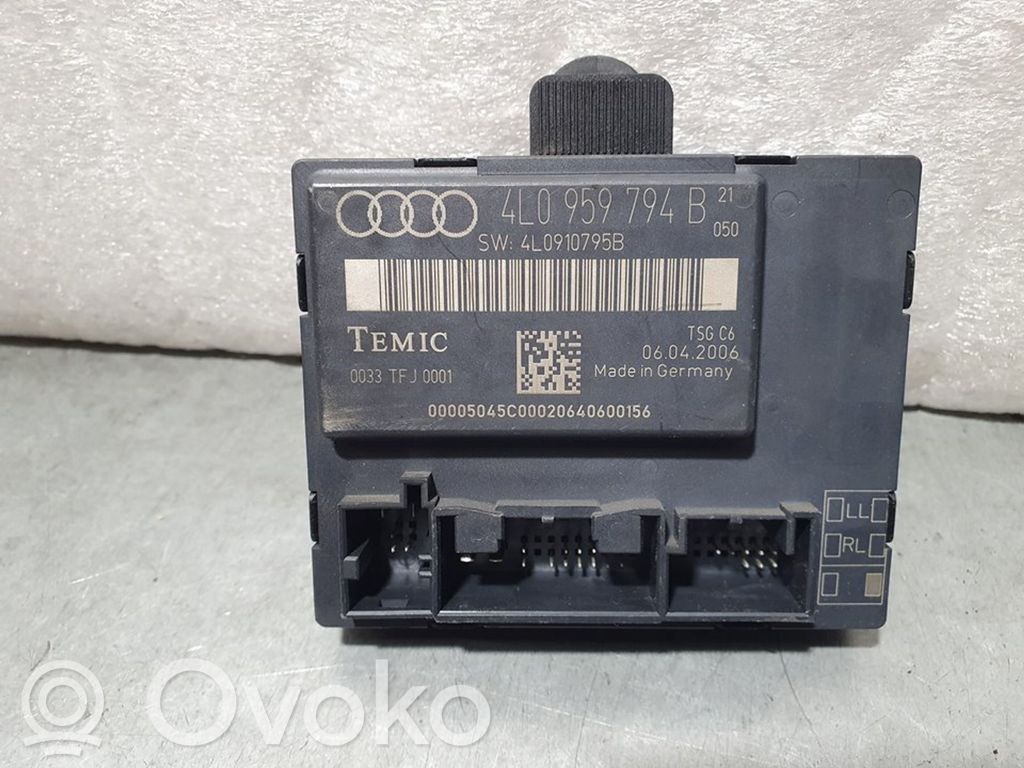 Autres unités de commande / modules   4L0959794B,TEMIC,TEMIC