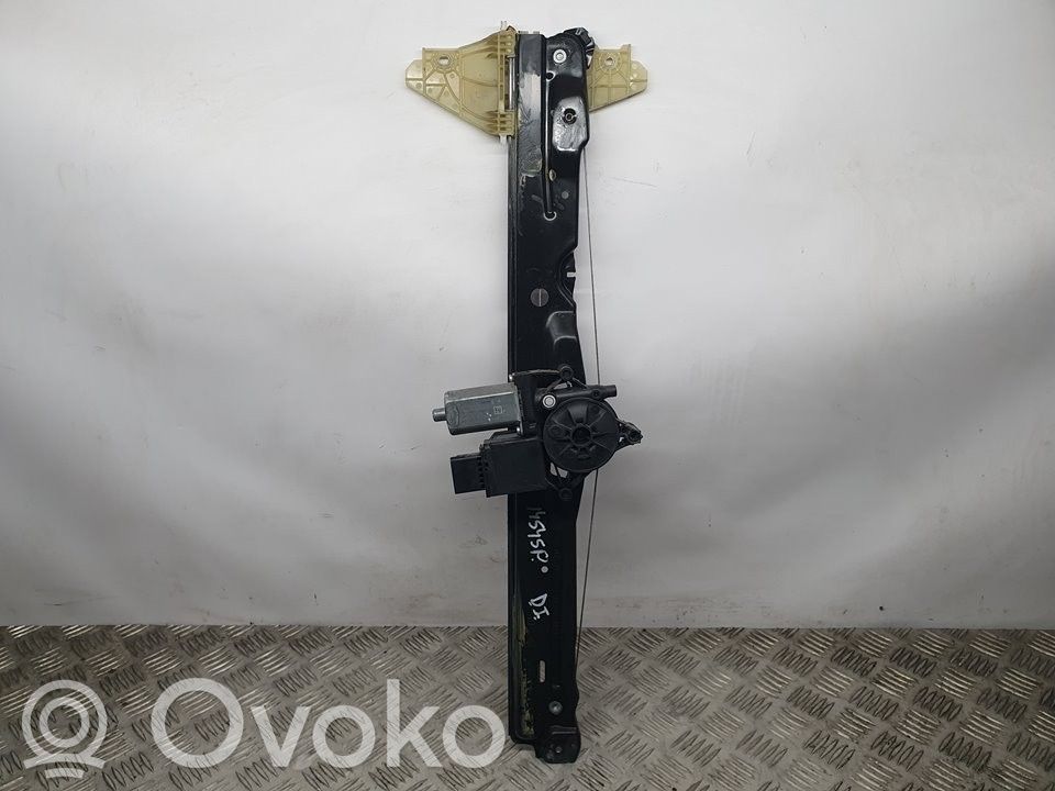 Front door window regulator with motor   123254G