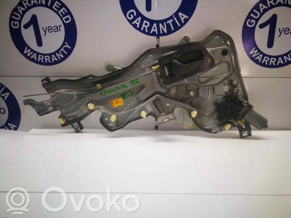 Renault Laguna I Regulador manual de la ventanilla trasera 