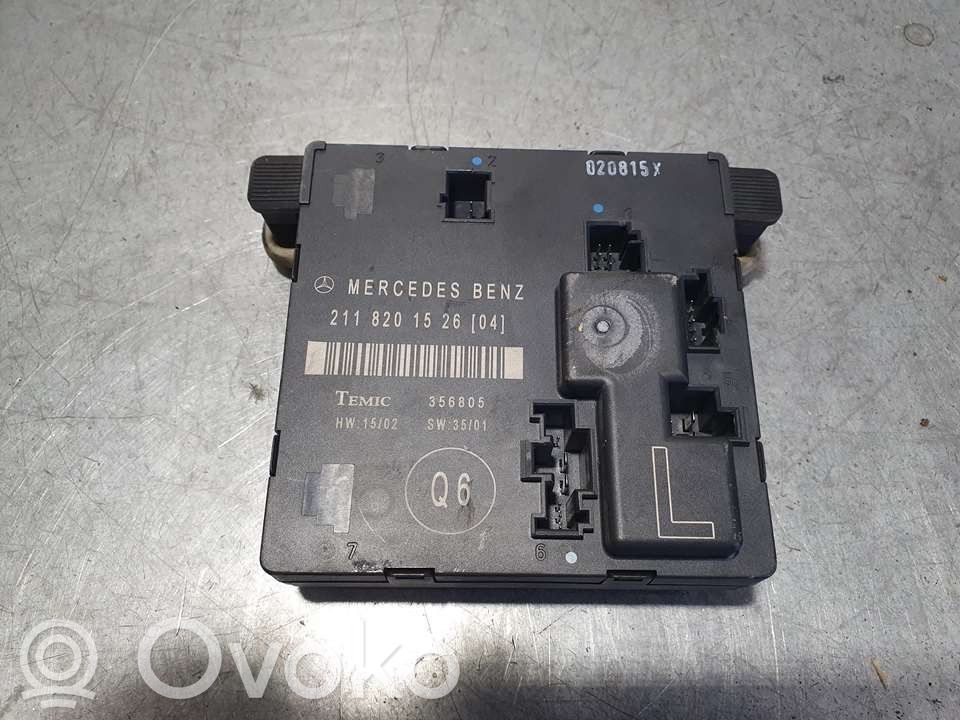 Mercedes-Benz E W211 Alte unități/module de control 