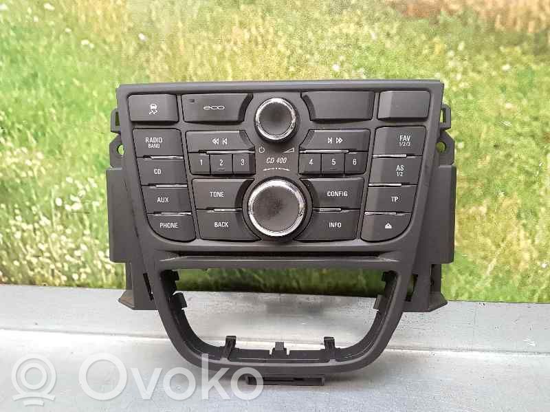 Opel Astra J Mando de control del sonido 