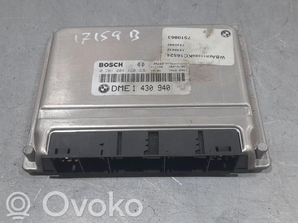 BMW 3 E46 Motorsteuergerät/-modul 