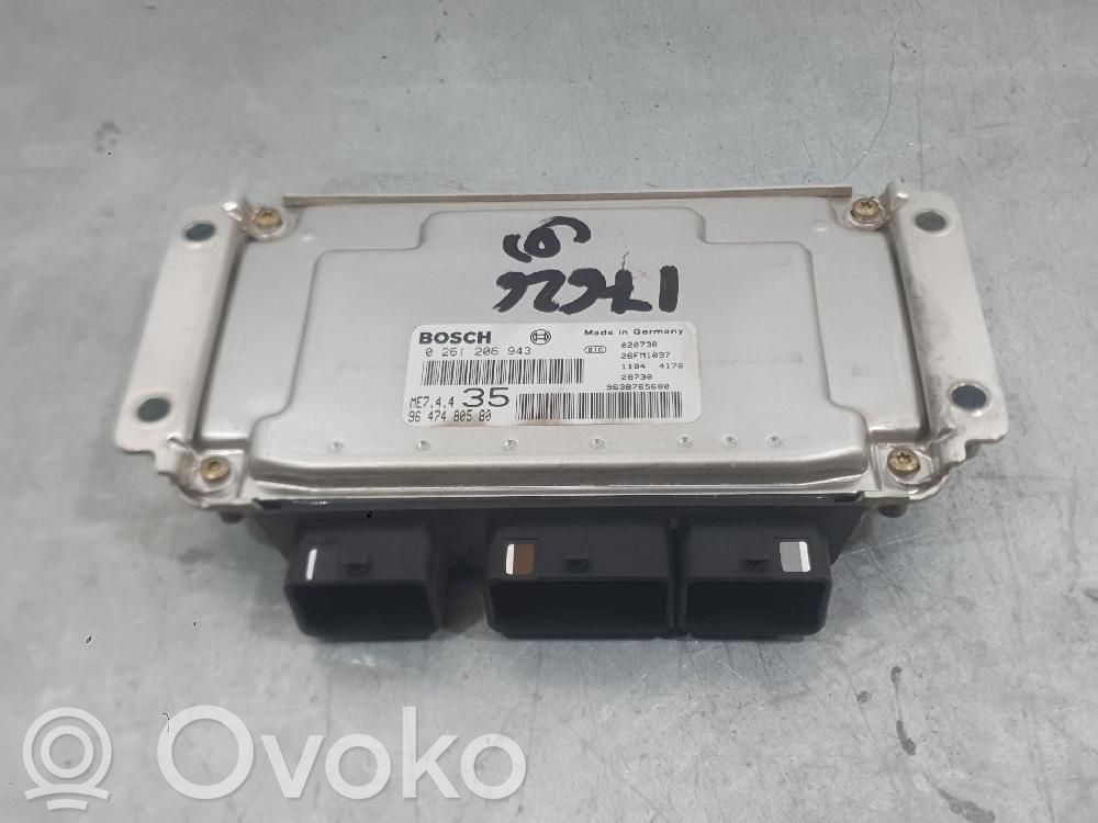 Peugeot 307 Unitate/modul de control motor 