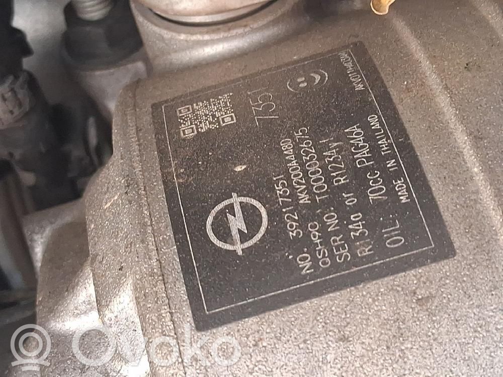 Opel Astra K Klimakompressor Pumpe