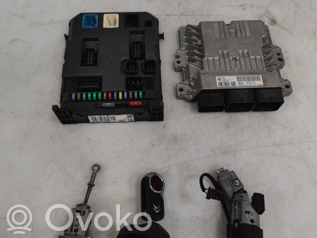 Citroen DS3 Engine ECU kit and lock set 