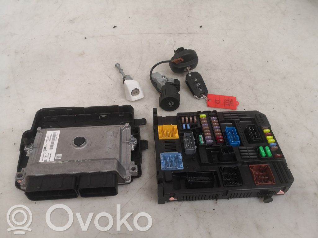 Citroen C3 Engine ECU kit and lock set 