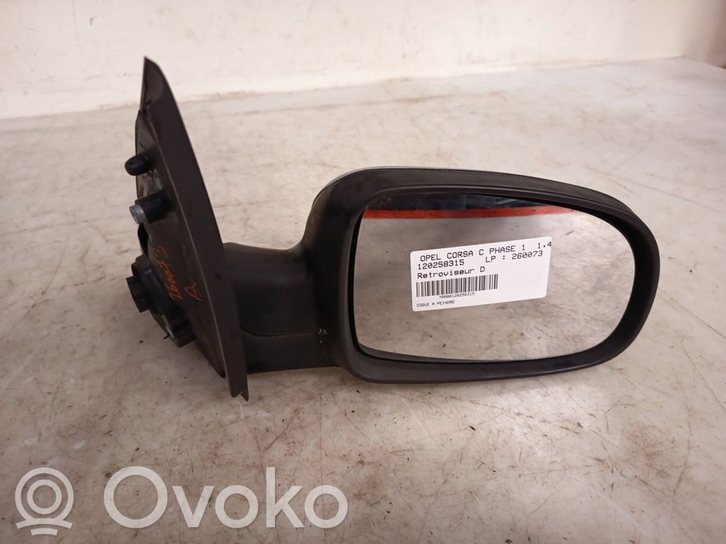 Opel Corsa C Espejo lateral manual 