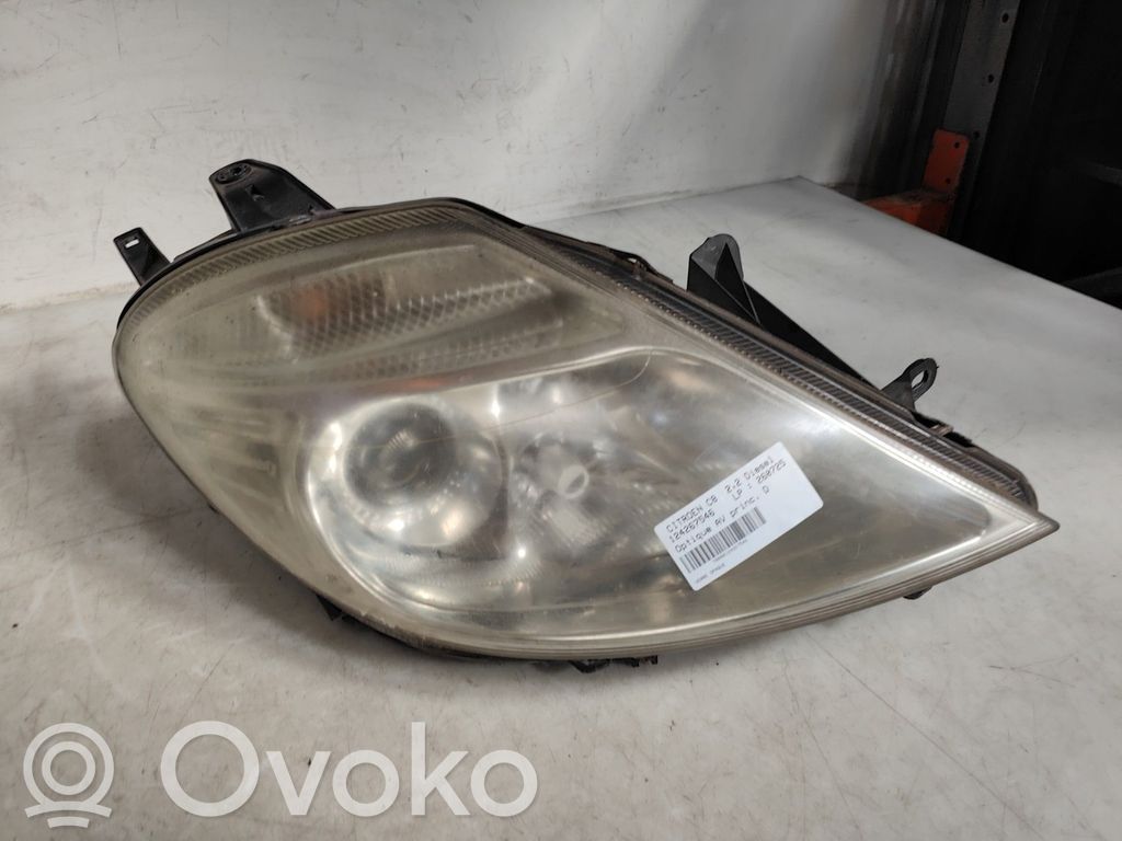 Citroen C8 Headlight/headlamp 