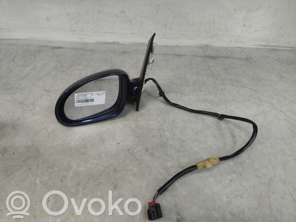 Volkswagen Golf Plus Manualne lusterko boczne drzwi przednich 