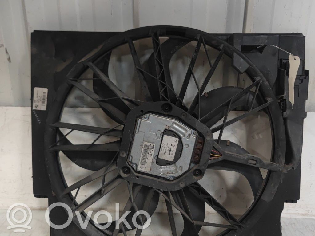 BMW 5 E60 E61 Elektrinis radiatorių ventiliatorius 