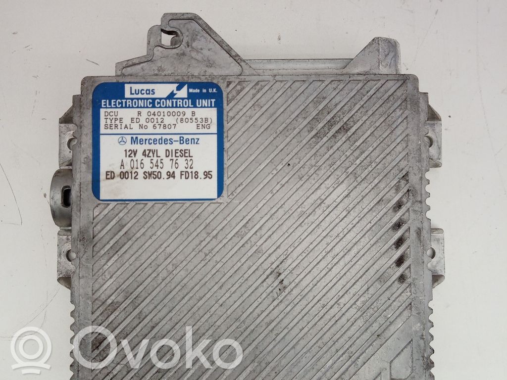 Engine control unit/module   A0165457632,R04010009B