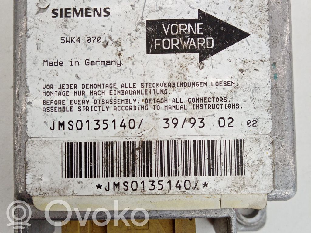 Opel Vectra A Airbag control unit/module 