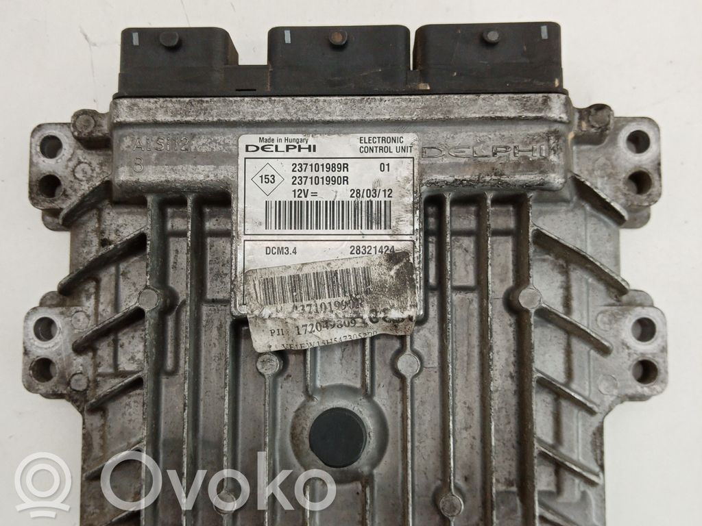 Engine control unit/module   237101989R,237101990R,DELPHI