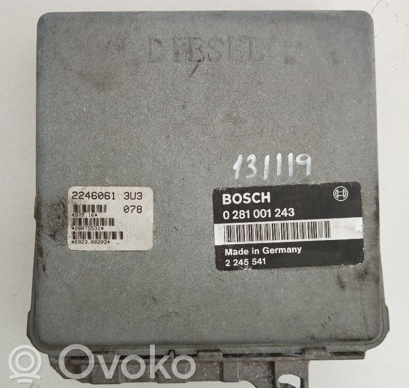 Engine control unit/module   0281001243,2245541,22460613U3,BOSCH