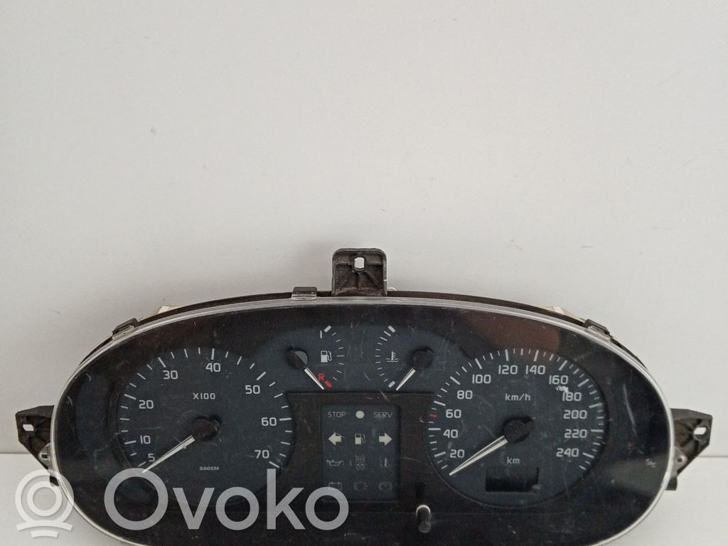 Renault Megane I Speedometer (instrument cluster) 
