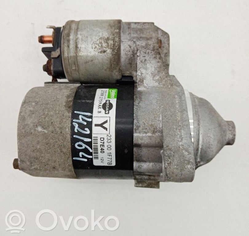 Starteris   233001F77B,25H82759AK,D7E40,VALEO