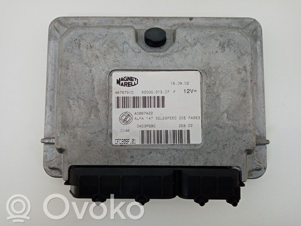 Alfa Romeo 147 Engine control unit/module 