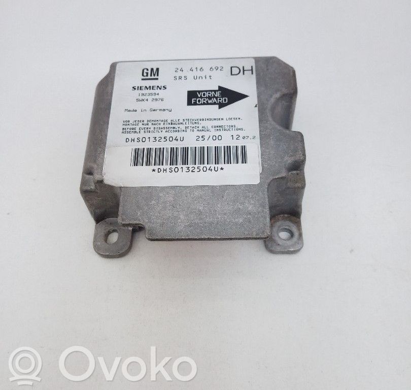 Unidad de control/módulo del Airbag   24416692DH,5WK42976,SIEMENS