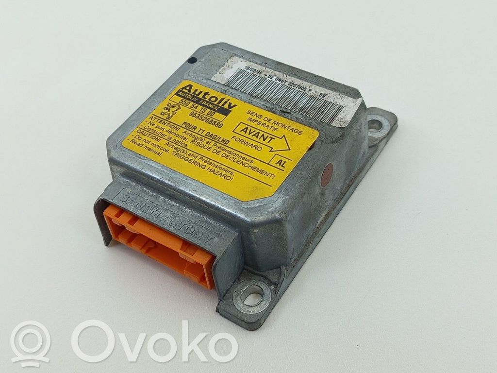 Peugeot 206 Unitate/modul de comandă airbaguri 