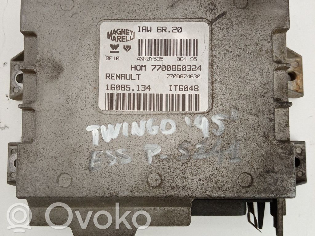 Engine control unit/module   HOM7700860324,7700874630,IAW6R20,MARELLI