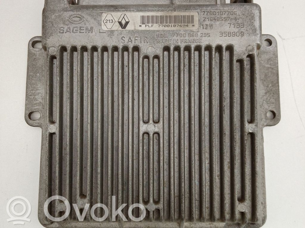 Engine control unit/module   HOM7700868295,7700107706,PLF7700107694,SAGEM