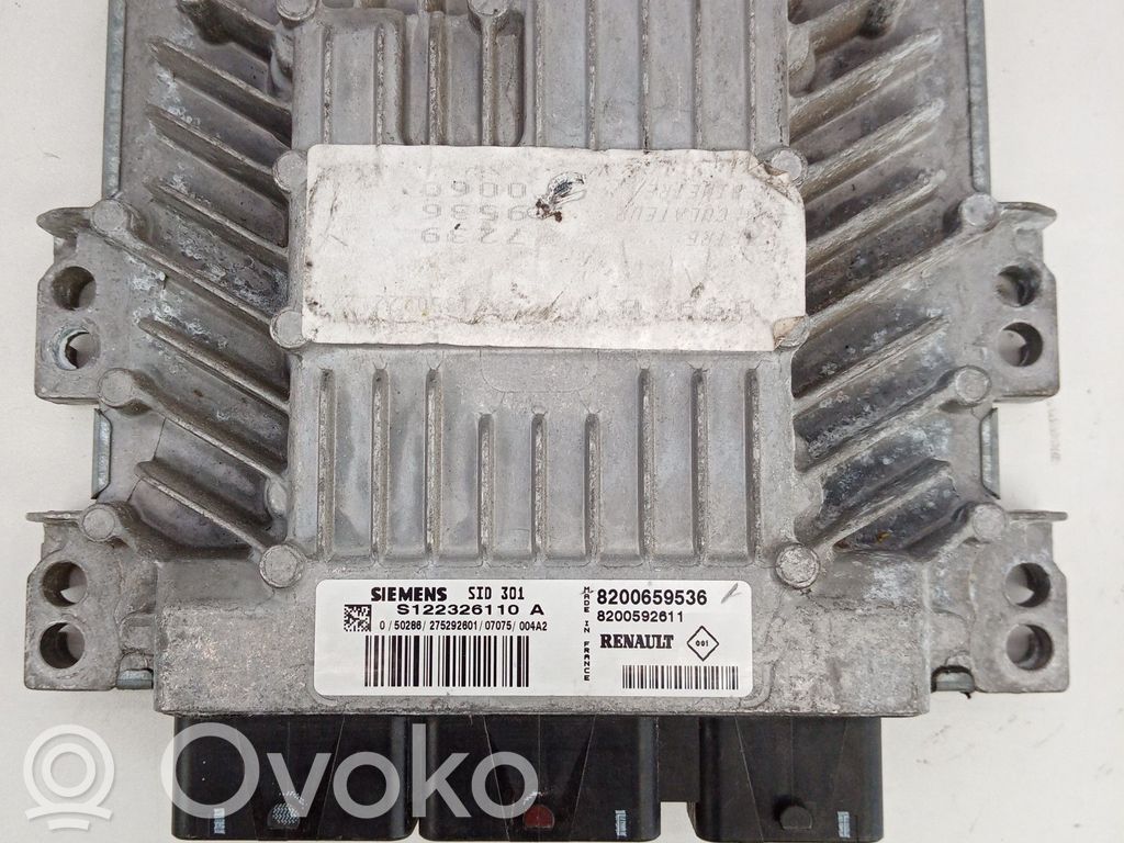 Engine control unit/module   S122326110A,8200592611,8200659536,SIEMENS